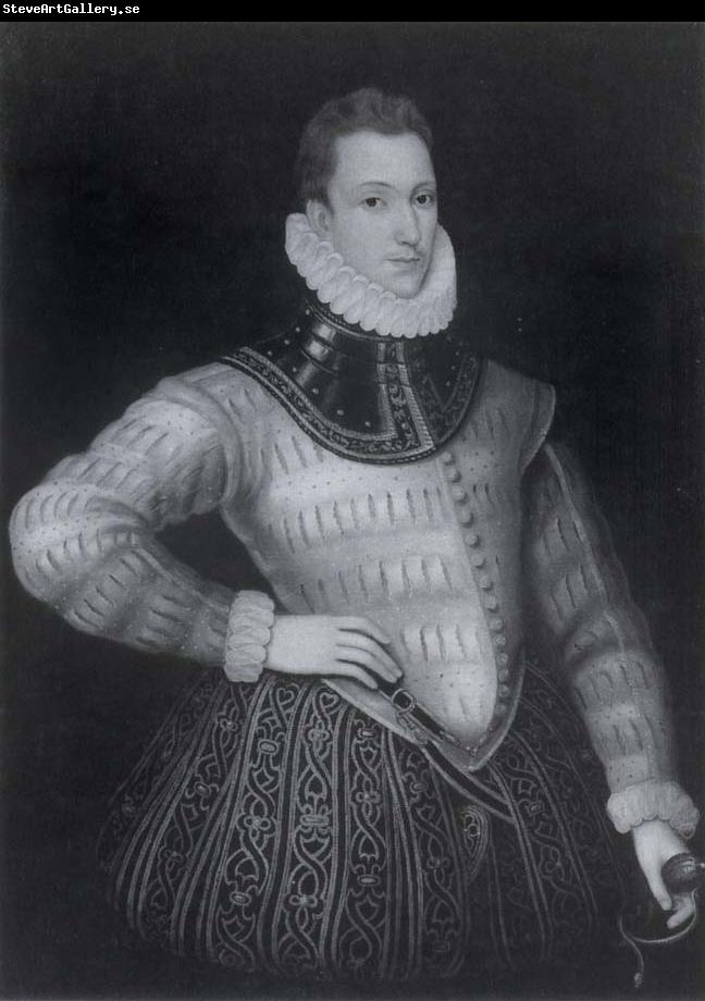 unknow artist Sir Philip Sidney was still clean-shaven when he died of wounds incurred at the siege of Zutphen in 1586